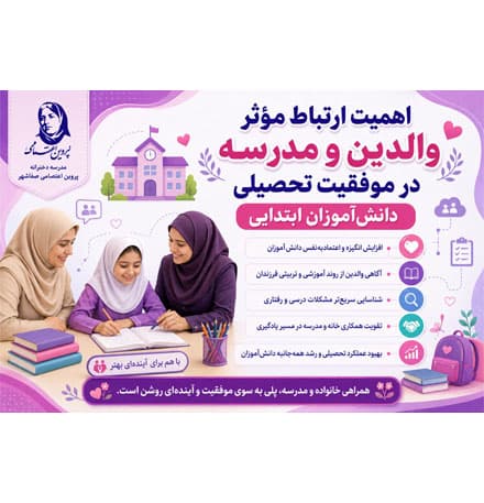اهمیت ارتباط مؤثر والدین و مدرسه در موفقیت تحصیلی دانشآموزان ابتدایی